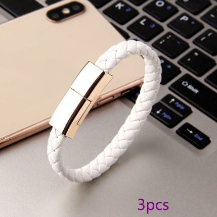 New charging cable bracelet Stay powered and stylish with this sleek charging cable bracelet. Discreutility, durable, and perfect for on-the-go charging, it’s the ultimate blend of fashion and stylish.