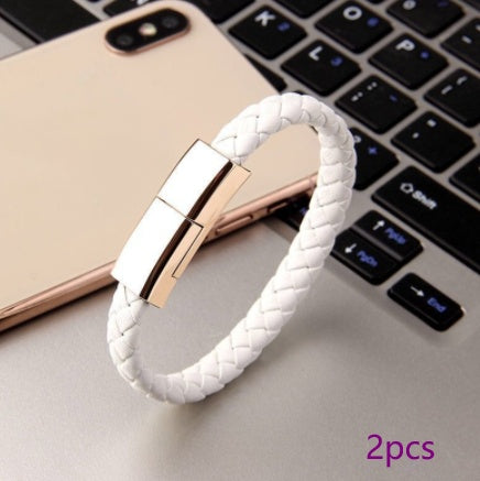 New charging cable bracelet Stay powered and stylish with this sleek charging cable bracelet. Discreutility, durable, and perfect for on-the-go charging, it’s the ultimate blend of fashion and stylish.